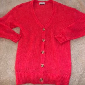 Aritzia Sweaters - TNA Pink Cardigan Sweater Aritzia Sweaters - TNA Pink Cardigan Sweater